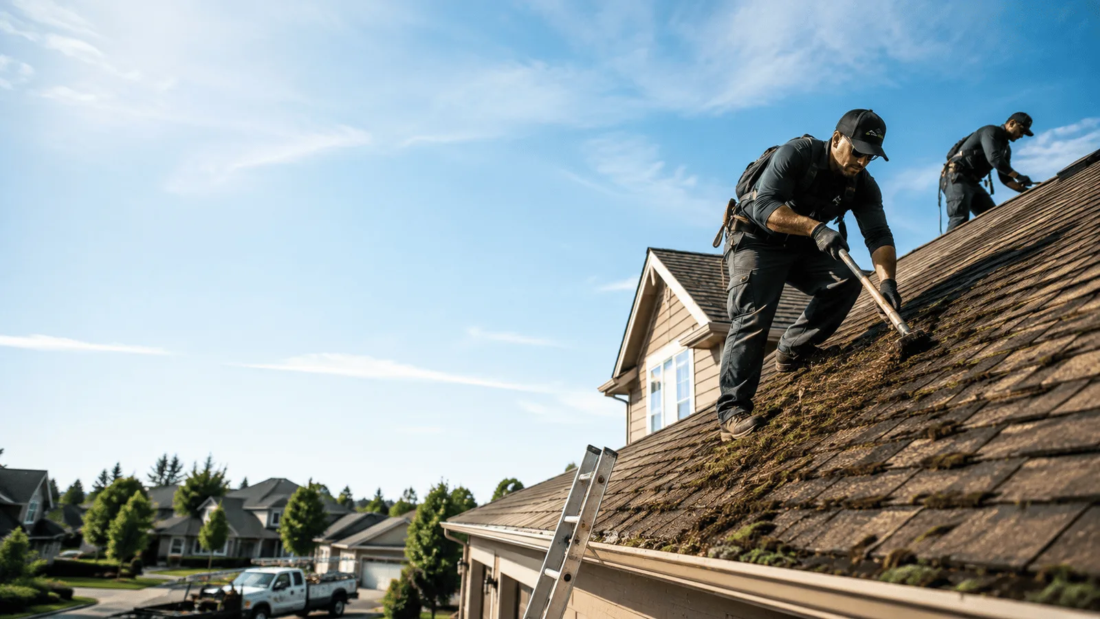 Roof Moss Removal in Cedar Grove, NC near me